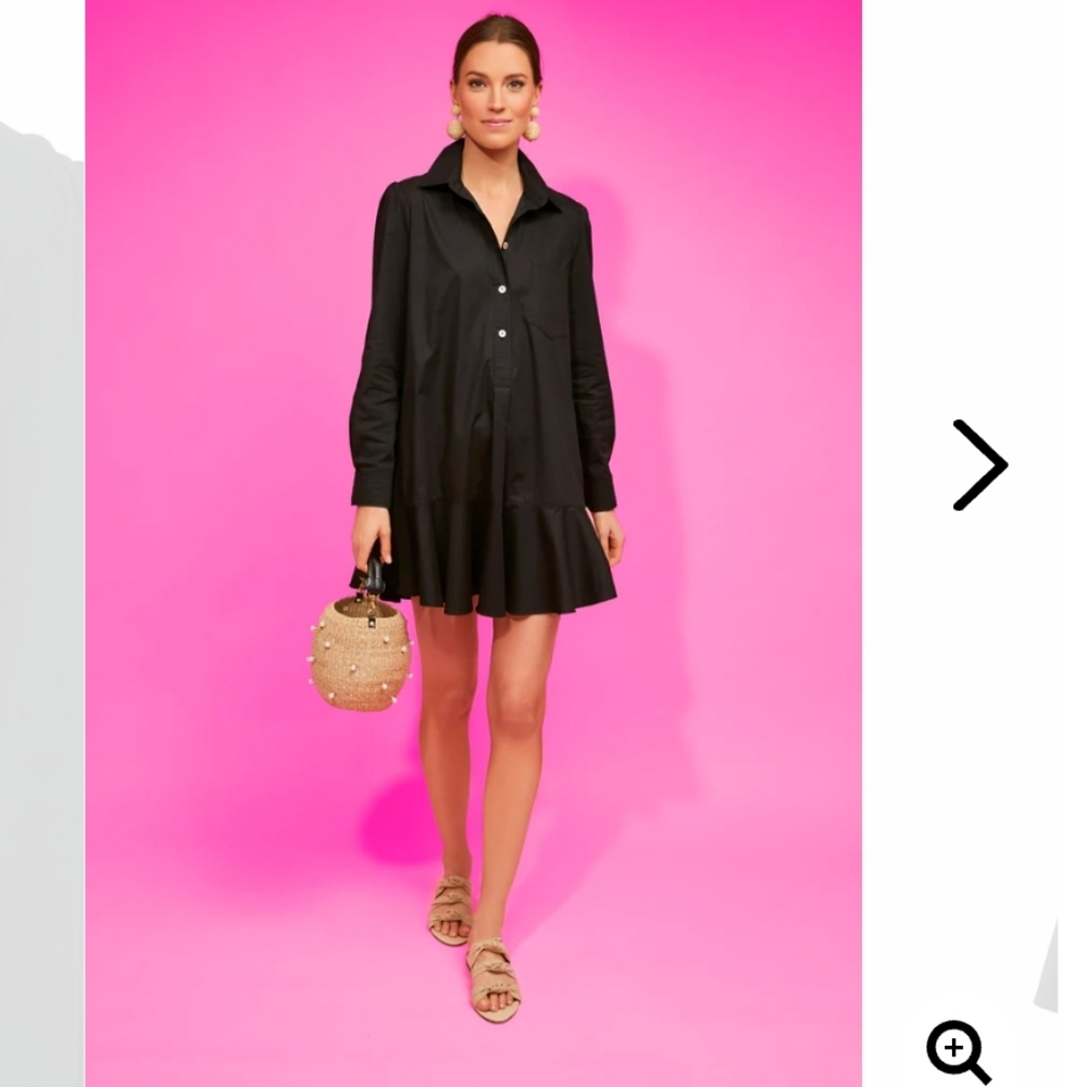 Tuckernuck Callahan Shirt Dress Black
